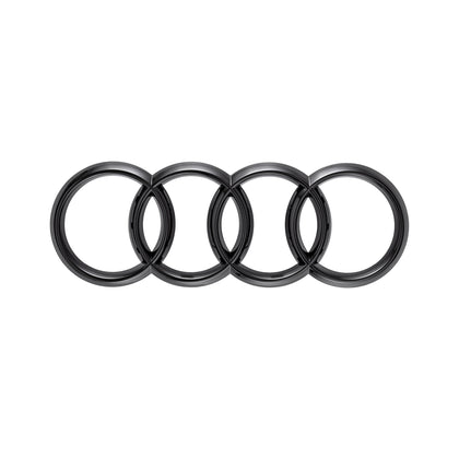 Aros de Audi en negro para la parte trasera Q8