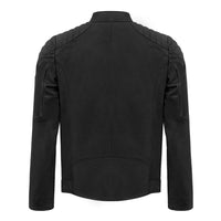 Chaqueta de cuero Audi Kaskade, Hombre, negra