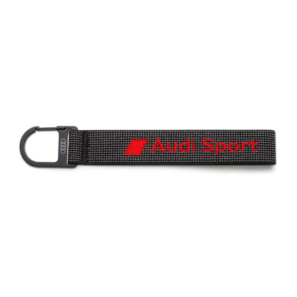 Audi Sport Lazo para llavero, negro