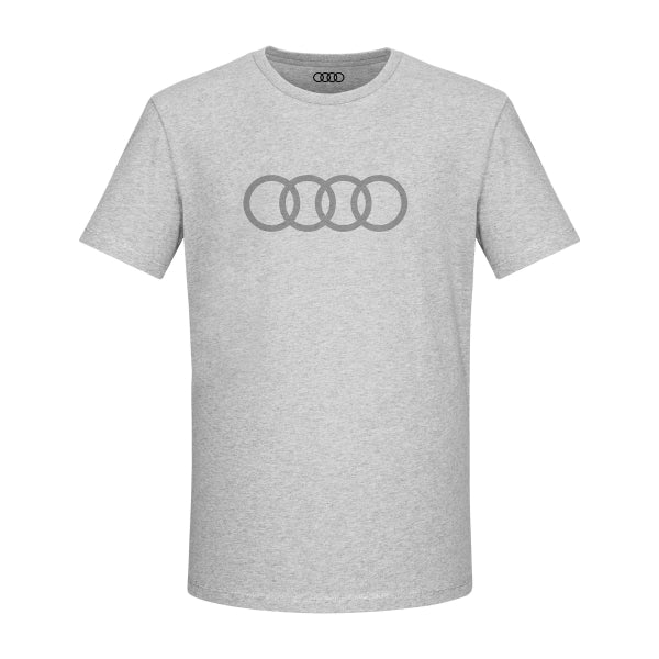 Camiseta Audi Aros Hombre – Gris