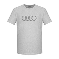 Camiseta Audi Aros Hombre – Gris