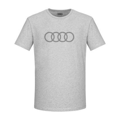 Camiseta Audi Aros Hombre – Gris