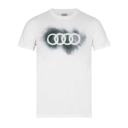 Camiseta Audi Rings, Hombre, blanco