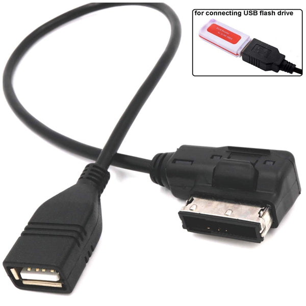 Cable adaptador para Audi music interface, terminal para conectar USB