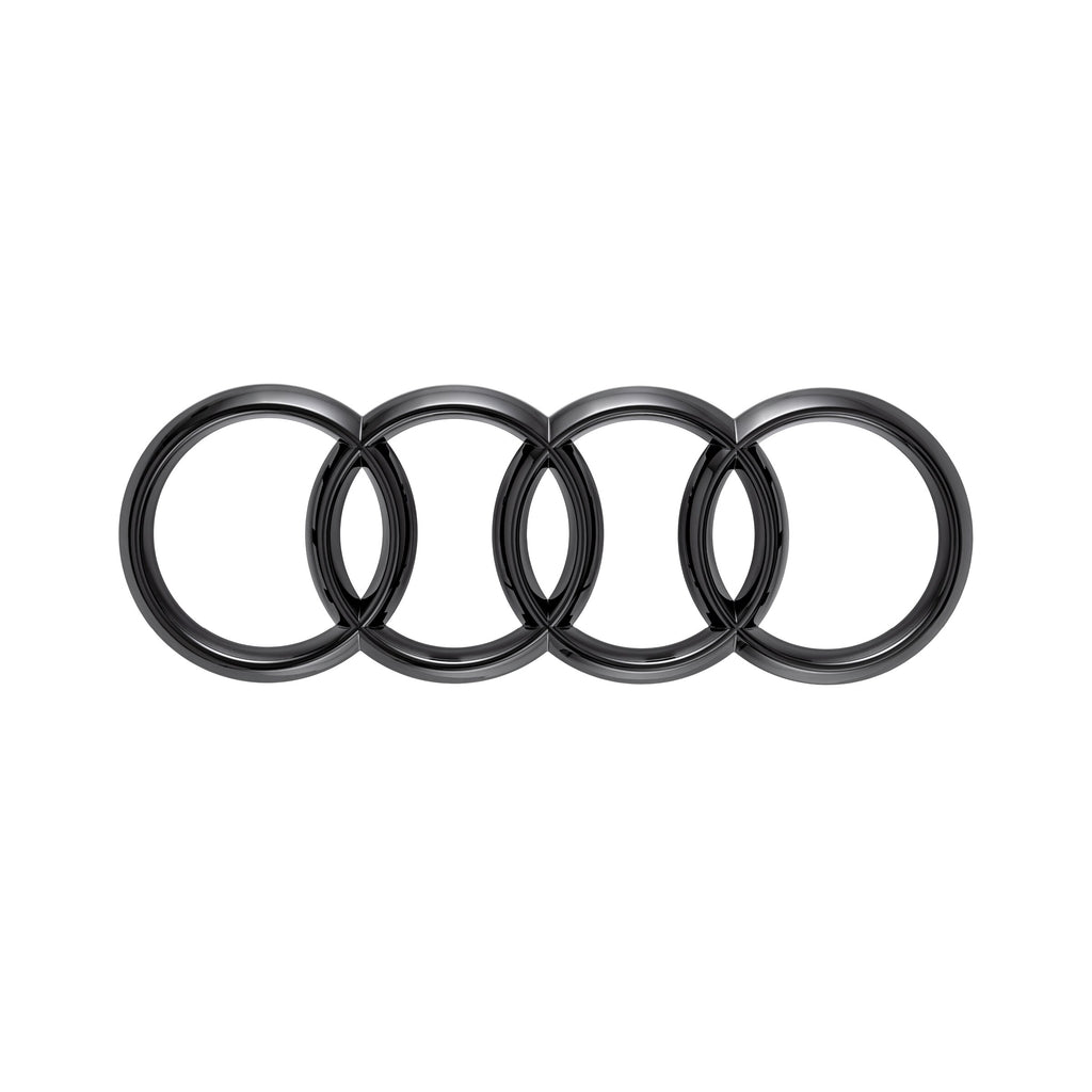 Aros de Audi en negro para la parte trasera Q5