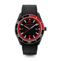 Reloj Audi Sport, hombre, negro / rojo